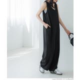 カットジョーゼットVネックサロペット | coca | 詳細画像7 