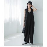 カットジョーゼットVネックサロペット | coca | 詳細画像9 