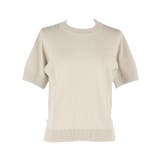 ［Lt.beige］ | 〈26ss新色登場〉薄手ニットでキレイめにもカジュアルにも◎ サマーニットトップ… | coca