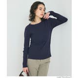 女性らしいシルエットで上品に魅せる、アンゴラタッチボートネックニットトップス | coca | 詳細画像19