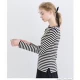 女性らしいシルエットで上品に魅せる、アンゴラタッチボートネックニットトップス | coca | 詳細画像20