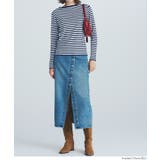 女性らしいシルエットで上品に魅せる、アンゴラタッチボートネックニットトップス | coca | 詳細画像22