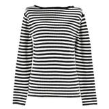 女性らしいシルエットで上品に魅せる、アンゴラタッチボートネックニットトップス | coca | 詳細画像4