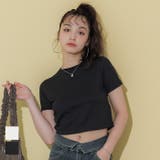 クロップドTシャツ | coca | 詳細画像1