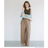 シャイニーウェーブプリーツパンツ レディース | coca | 詳細画像20 