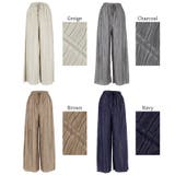 シャイニーウェーブプリーツパンツ レディース | coca | 詳細画像30 