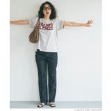 ［D］ | TC天竺カレッジプリントTシャツ | coca