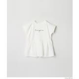 キッズ ガールズ タック切替フレンチスリーブTシャツ | coca | 詳細画像13 