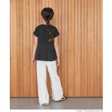 キッズ ガールズ タック切替フレンチスリーブTシャツ | coca | 詳細画像9 