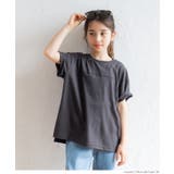 ［B］ | キッズ ガールズ 親子お揃いTC天竺刺繍Tシャツ | coca