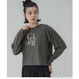 パフスリーブロゴTシャツ レディース | coca | 詳細画像5