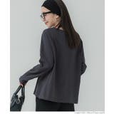 レギュラーオンス コットンサイドスリットレイヤードTシャツ | coca | 詳細画像13 