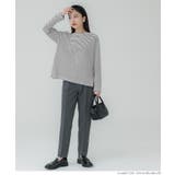 レギュラーオンス コットンサイドスリットレイヤードTシャツ | coca | 詳細画像19 