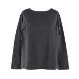 レギュラーオンス コットンサイドスリットレイヤードTシャツ | coca | 詳細画像3 