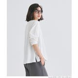 レギュラーオンス コットンサイドスリットレイヤードTシャツ | coca | 詳細画像7 