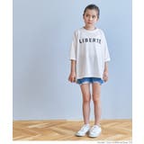 キッズ ガールズ 親子お揃いロゴビッグTシャツ | coca | 詳細画像2 