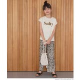 ［Ivory］ | キッズ ガールズ 親子お揃いフレンチスリーブロゴTシャツ | coca