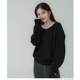 Vネックニット レディース | coca | 詳細画像11