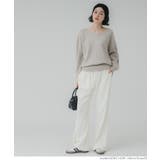 Vネックニット レディース | coca | 詳細画像12