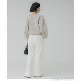 Vネックニット レディース | coca | 詳細画像14