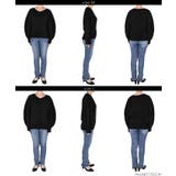 Vネックニット レディース | coca | 詳細画像17