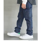 デニムカーゴストレートパンツ ボーイズ キッズ | coca | 詳細画像3