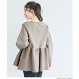 上品さとフェミニンさを兼ね備えたフレアニットカーディガン | coca | 詳細画像4