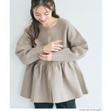 上品さとフェミニンさを兼ね備えたフレアニットカーディガン | coca | 詳細画像6