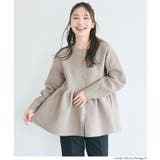 上品さとフェミニンさを兼ね備えたフレアニットカーディガン | coca | 詳細画像7