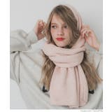 ［Pink］ | ヤク風ニットマフラー レディース | coca