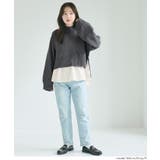 25AW 新色ネイビーが登場！2点セットハイネックニットトップス | coca | 詳細画像17 