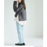 25AW 新色ネイビーが登場！2点セットハイネックニットトップス | coca | 詳細画像19 