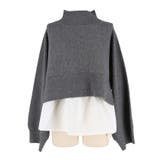 25AW 新色ネイビーが登場！2点セットハイネックニットトップス | coca | 詳細画像2 