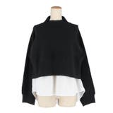 25AW 新色ネイビーが登場！2点セットハイネックニットトップス | coca | 詳細画像4 