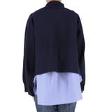 25AW 新色ネイビーが登場！2点セットハイネックニットトップス | coca | 詳細画像7 