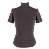 タートルネックショートスリーブニット | coca | 詳細画像2