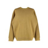 ［Mustard］ | 片畦編みプルオーバーニット メンズ | coca