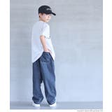 デニムダメージ加工タックパンツ キッズ | coca | 詳細画像3