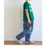 デニムダメージ加工タックパンツ キッズ | coca | 詳細画像4