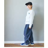 デニムダメージ加工タックパンツ キッズ | coca | 詳細画像6