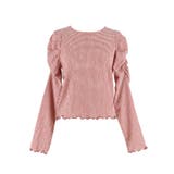 クレープシャーリングパフスリーブトップス | coca | 詳細画像8 