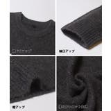 モヘヤ風サガラ刺繍ロゴニットトップス メンズ レディース | coca | 詳細画像14