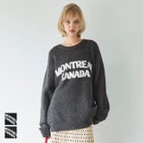 モヘヤ風サガラ刺繍ロゴニットトップス メンズ レディース | coca | 詳細画像1