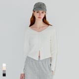 フロントスリットニットトップス | coca | 詳細画像1 