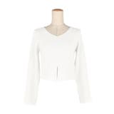 フロントスリットニットトップス | coca | 詳細画像2 