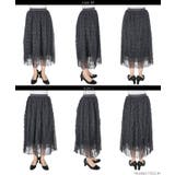 ウェーブチュールスカート レディース | coca | 詳細画像17