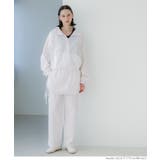 ［White］ | ナイロンスカートドッキングパンツ レディース | coca