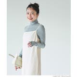 ジョーゼットリブIラインワンピース レディース | coca | 詳細画像14