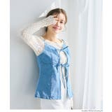 ストレッチチュールレーストップス | coca | 詳細画像15 