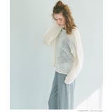 シアーメッシュニットトップス レディース | coca | 詳細画像10